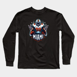 Miami Dolphin Player Zone Long Sleeve T-Shirt